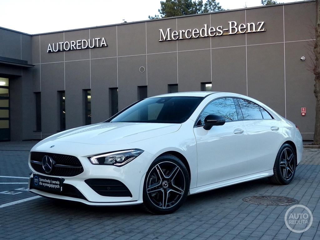 Mercedes-Benz CLA Coupe 220 4Matic 190KM AMG SalonPL Gwarancja 2024! ASO  Nawigacja/Kamera/Pakiet Night!